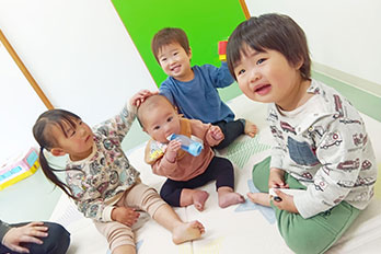 お迎えが嬉しい女の子